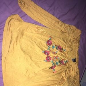 Off The Shoulder Long Sleeve